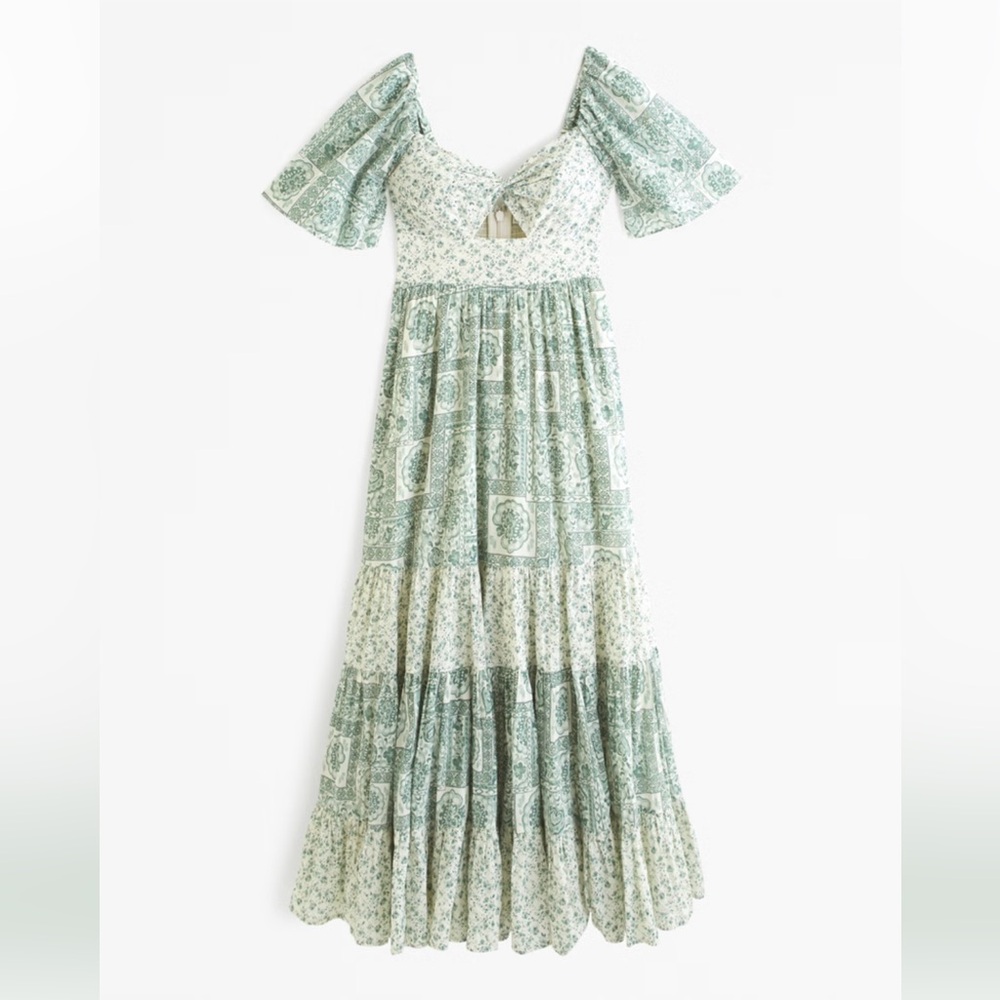 Abercrombie & Fitch Maxi Twist Front Dress